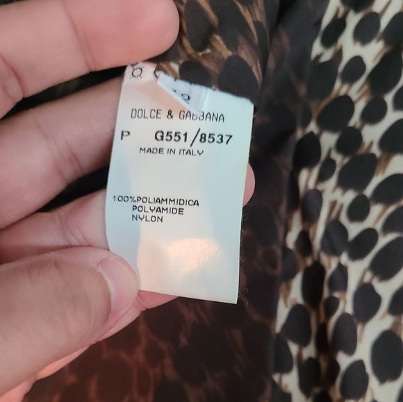 1990's DOLCE & GABBANA Leopard Printed Long Coat - Picture 2 of 15